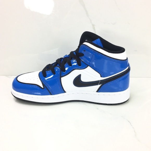 Air Jordan 1 MID SE 'SIGNAL BLUE' - Picture 4 of 9